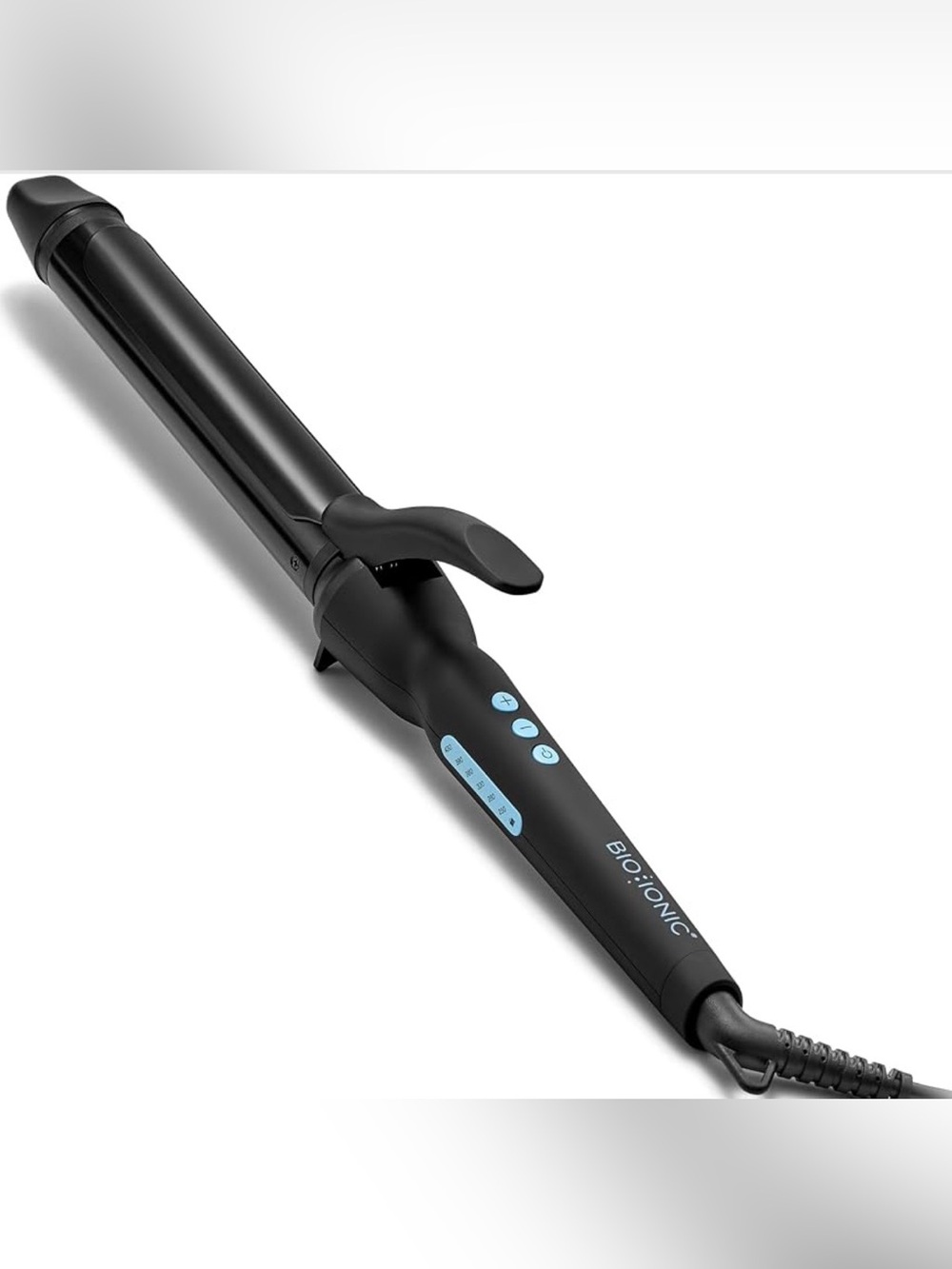 Bio Ionic Black 1.25” Curling Iron - Professional Ceramic Barrel